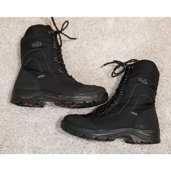 Naot Stratton Waterproof Mid Calf Ice Grip Snow Boot Black Mens US 12-12.5 EU 45 main image 13